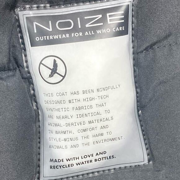 NWT * NOIZE Insulated Hooded Parka Jacket in Winter White - Picture 11 of 15